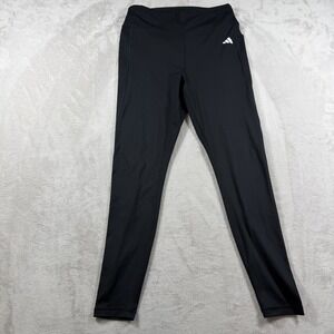 ADIDAS AEROREADY Leggings Womens XL Black High Rise Yoga Workout Pants Yoga